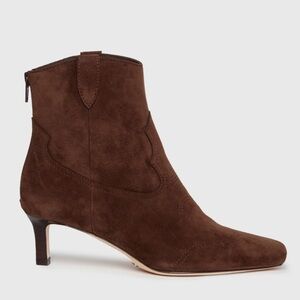 PAIGE Adelyn Bootie in Chocolate